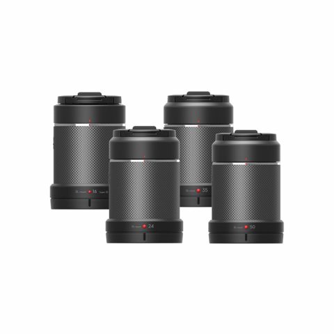 DJI objektivkit. 24, 35, 50, 75